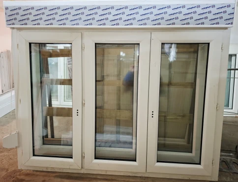 Trokrilni prozor 181 x 148 nova roletna
