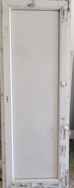 JednokrilnA VRATA BALKONSKA leva brava pun panel beli